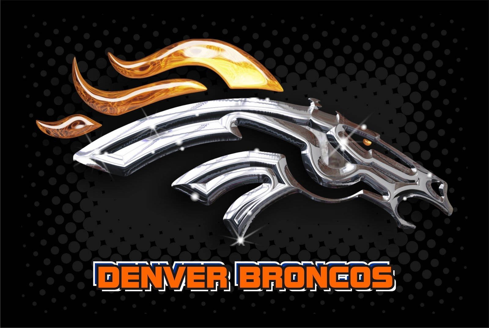 Equiposde La Nfl: Denver Broncos. Fondo de pantalla