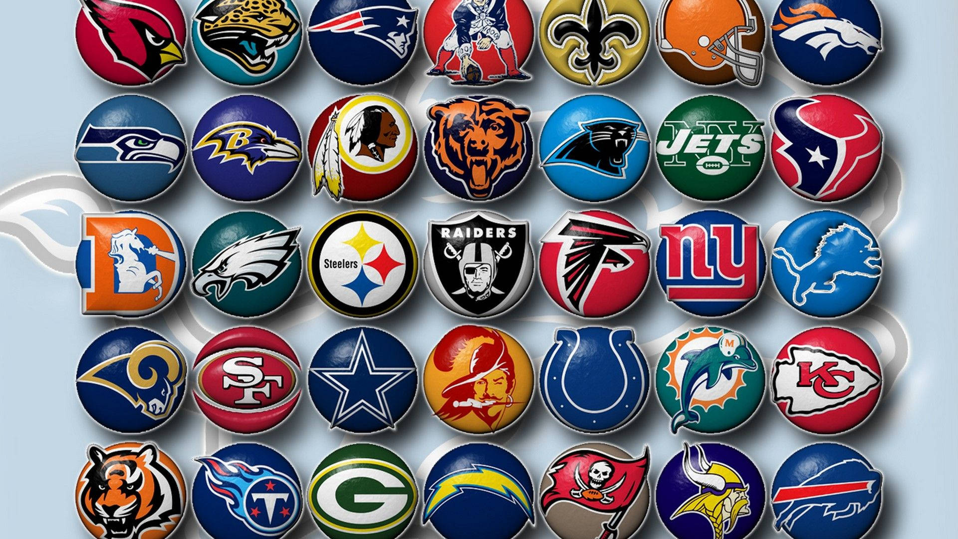 "a Fan Ready To Show Their Support For Their Favorite Nfl Team!" Wallpaper