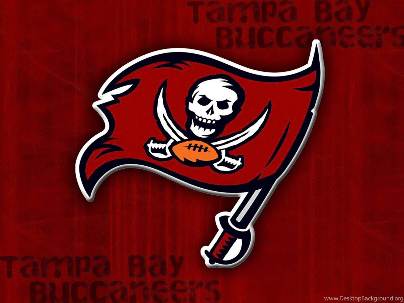 Nfl Teams Tampa Bay Buccaneers Logo Wallpaper