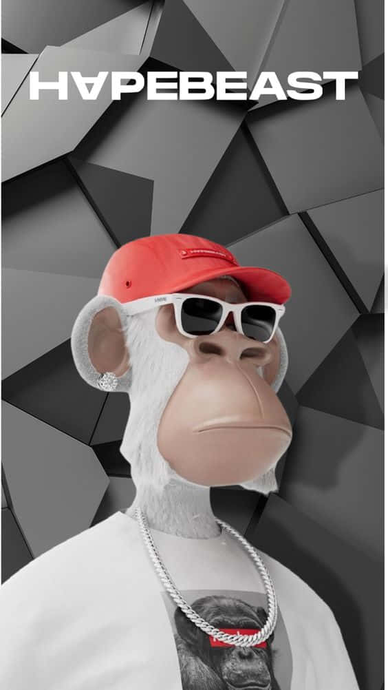Cool monkey ape Gangsta rapper in sunglasses.sketch art for artist  creativity and inspiration. generative AI Stock Illustration | Adobe Stock