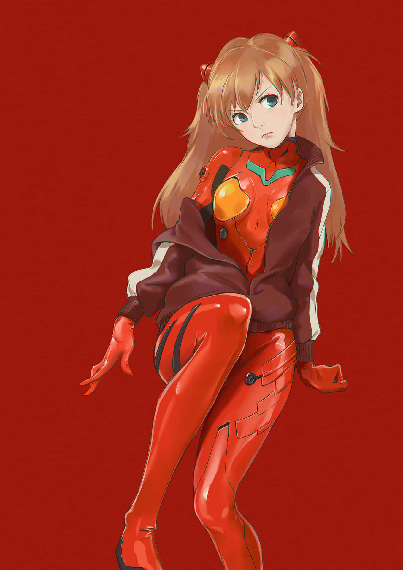 Asukalangley Soryu, La Segunda Niña De Neon Genesis Evangelion. Fondo de pantalla