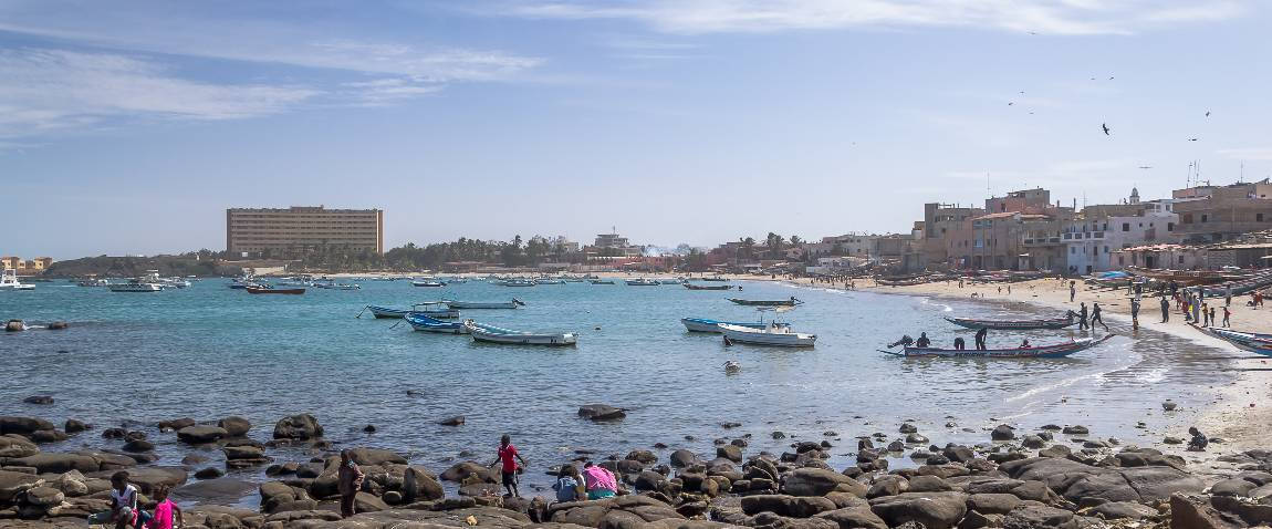Ngor Beach Senegal Dakar Background