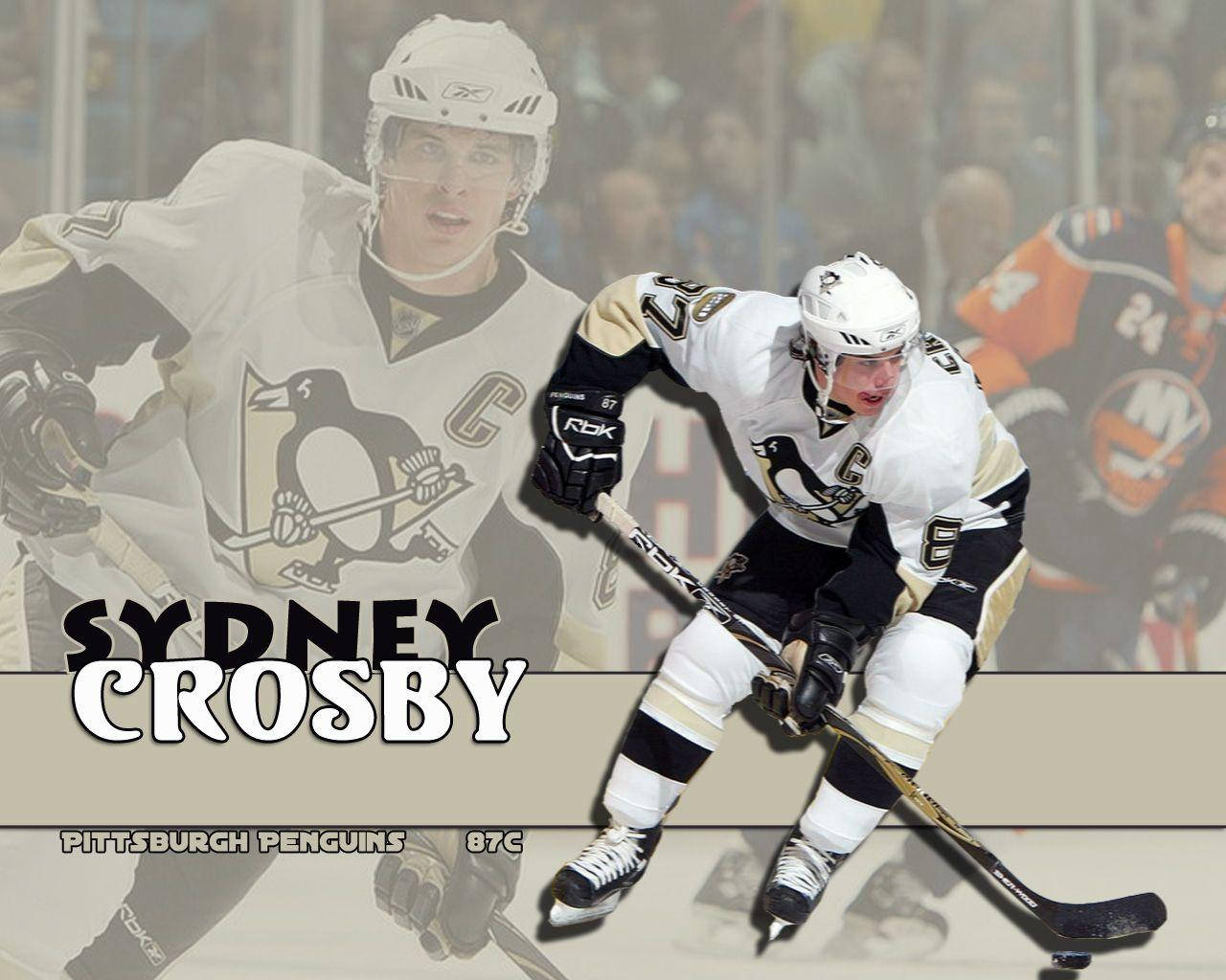 Leyendade La Nhl Sidney Crosby Fondo de pantalla
