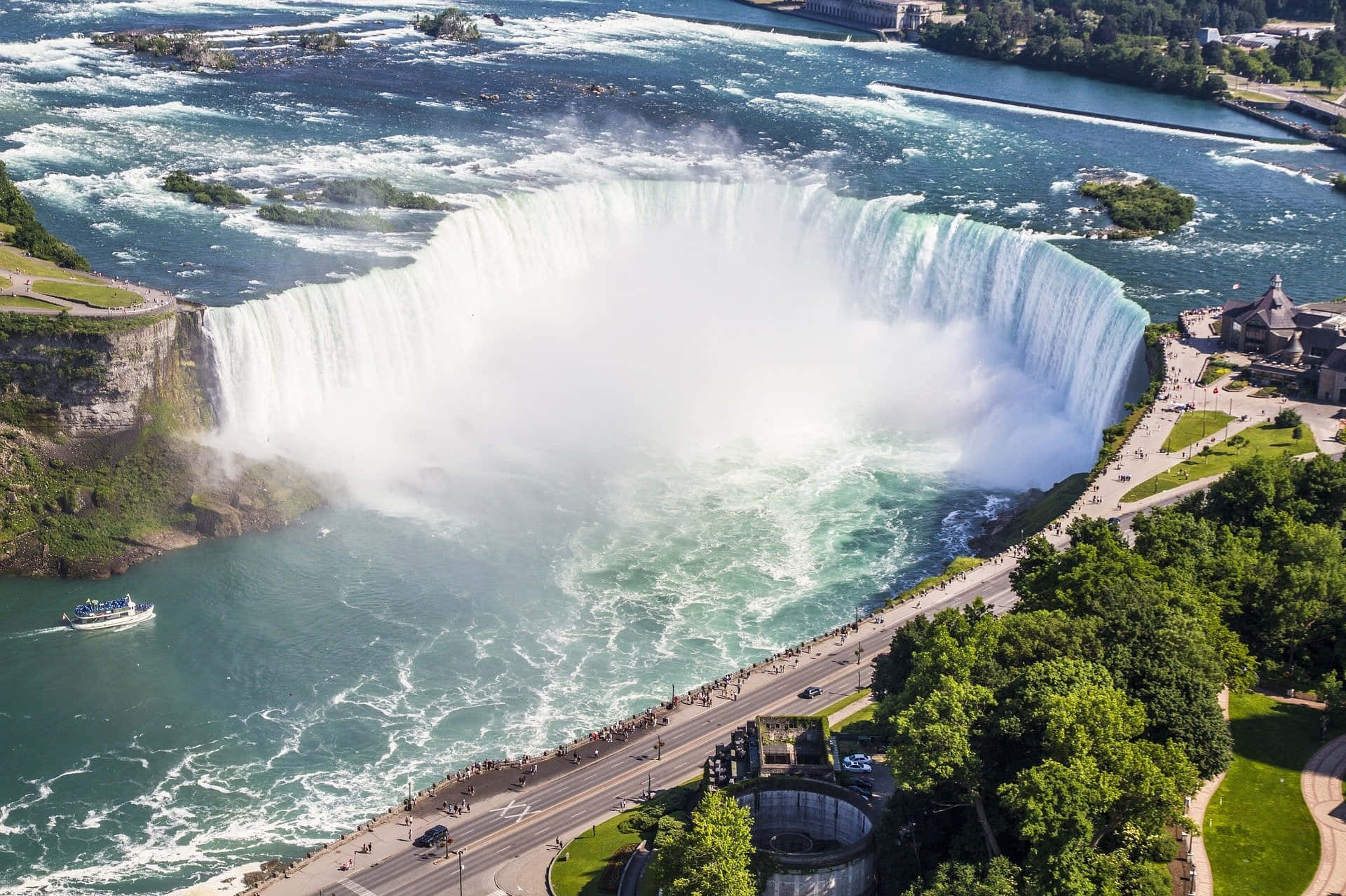 Eineansicht Der Niagarafälle, Kanada