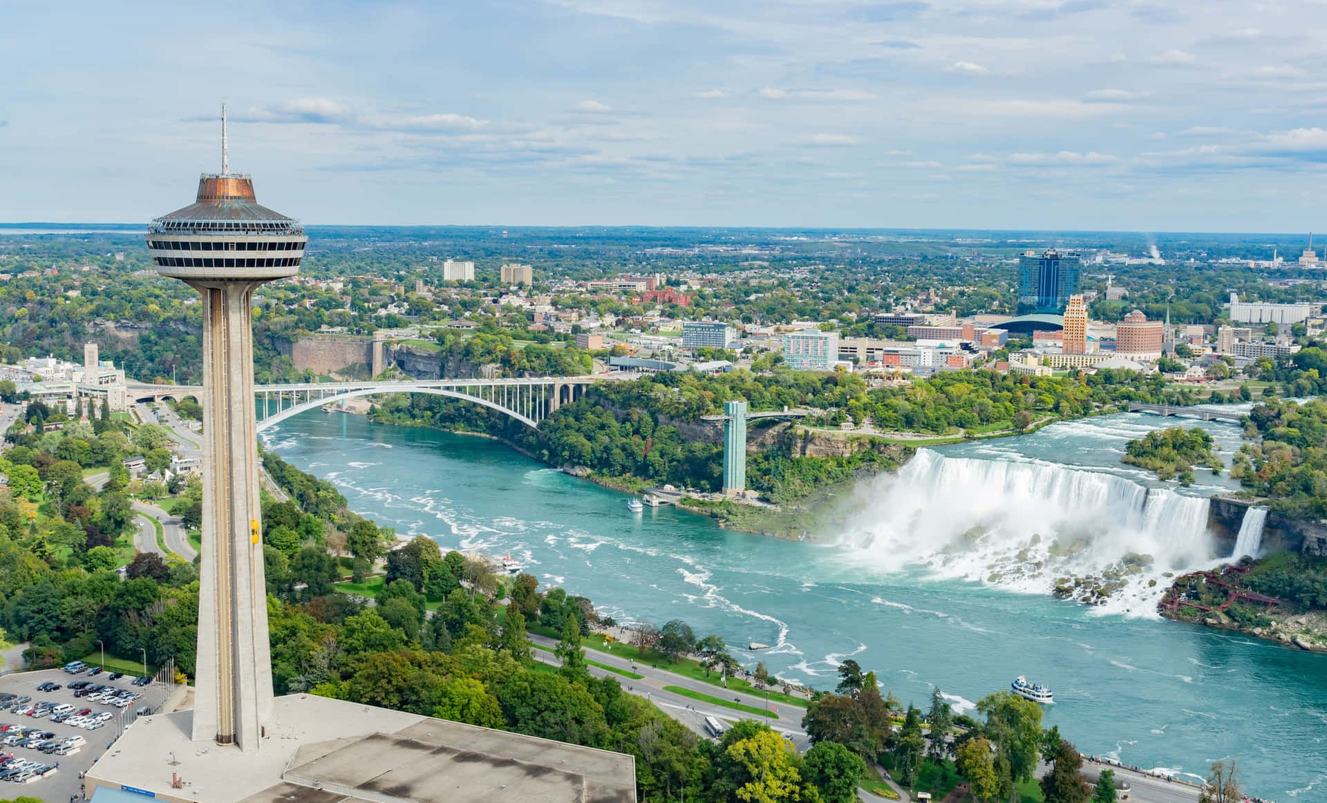 Niagarafälle– Eine Der Spektakulärsten Wunder Der Welt.