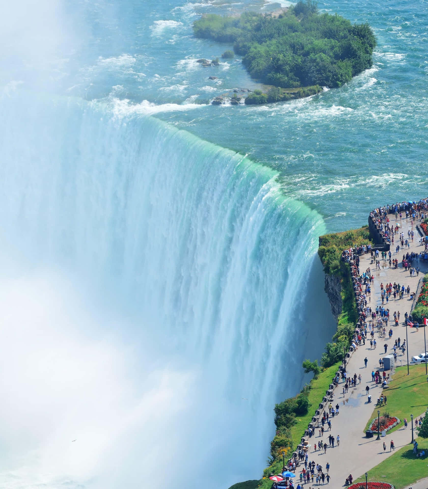 Majestätischeschönheit Der Niagarafälle