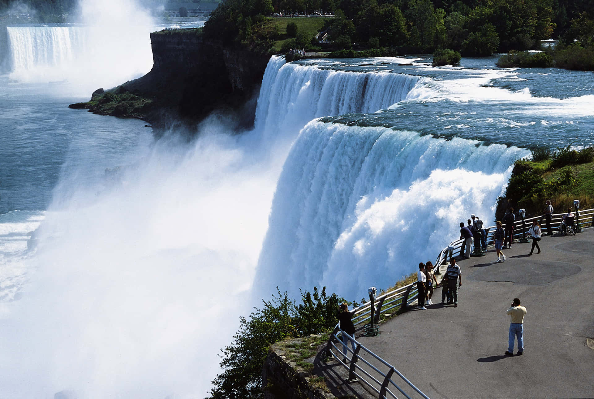 Dieepische Schönheit Der Niagarafälle