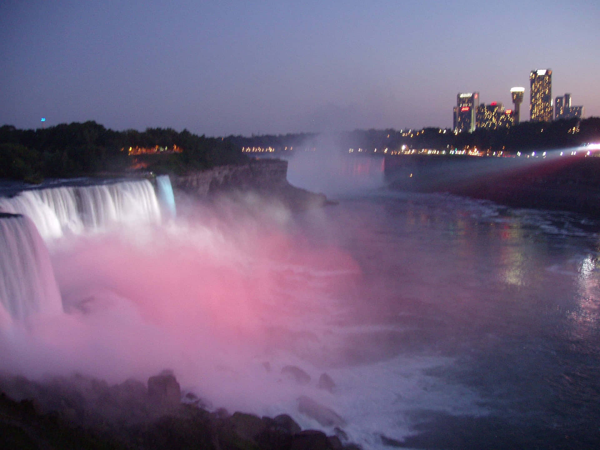 Wunderschönelandschaft Der Niagarafälle