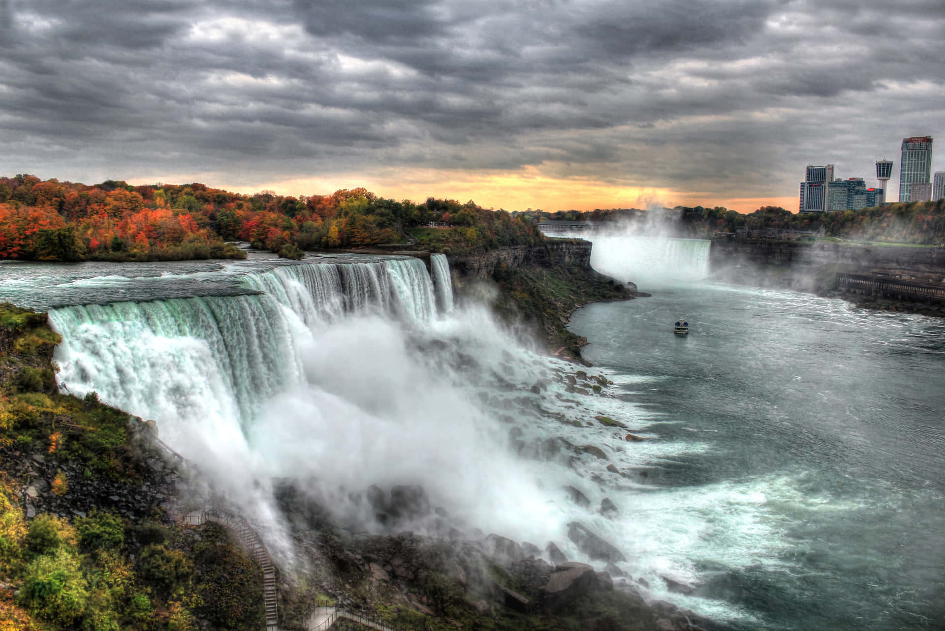 Njutav Skönheten I Niagara Falls
