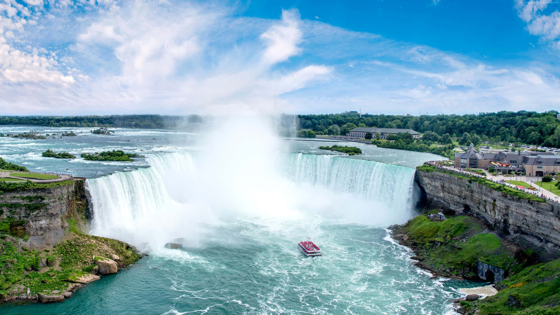Dennaturliga Skönheten Hos Niagara Falls.
