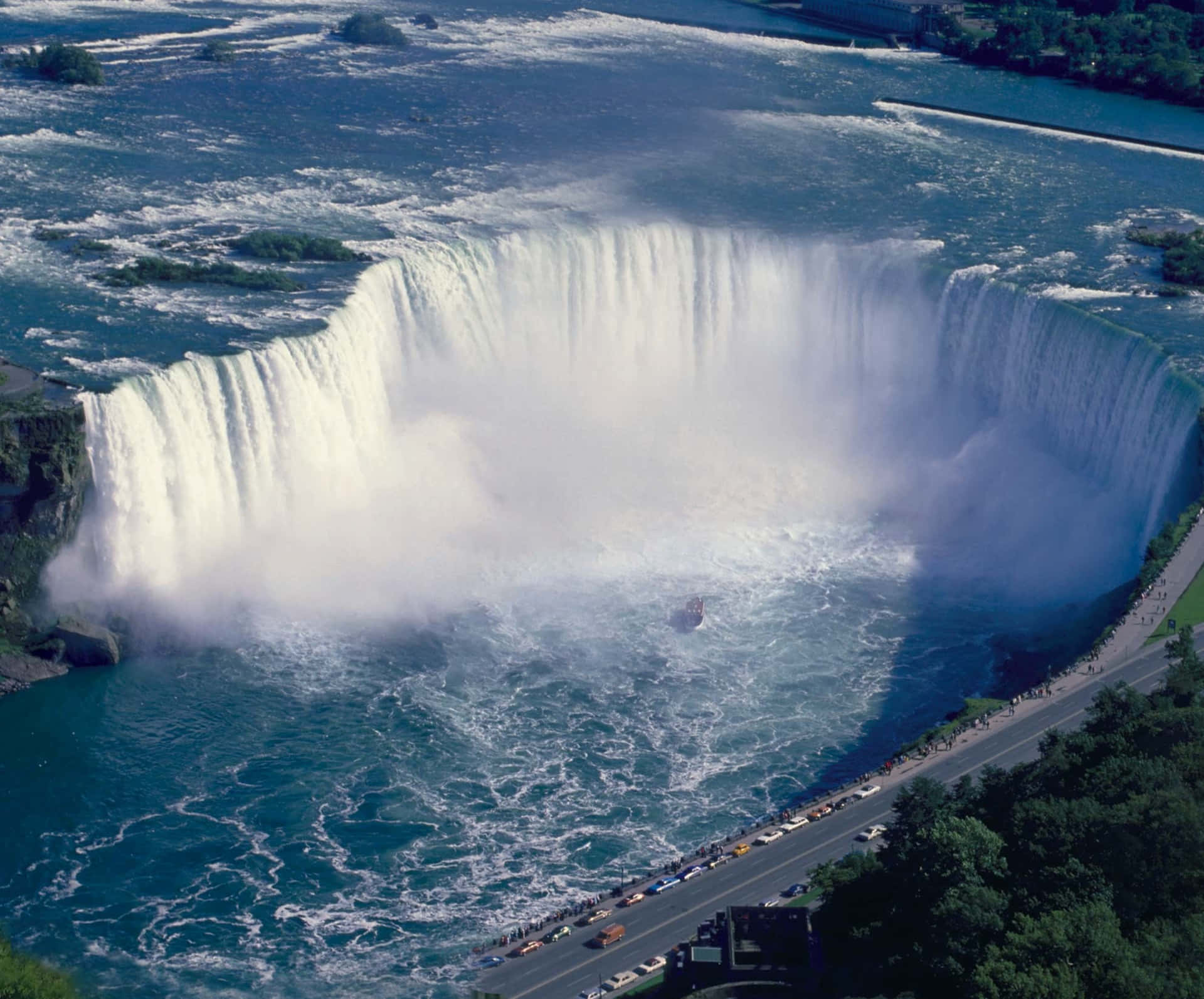 Niagarafallen,niagarafallen, Kanada.