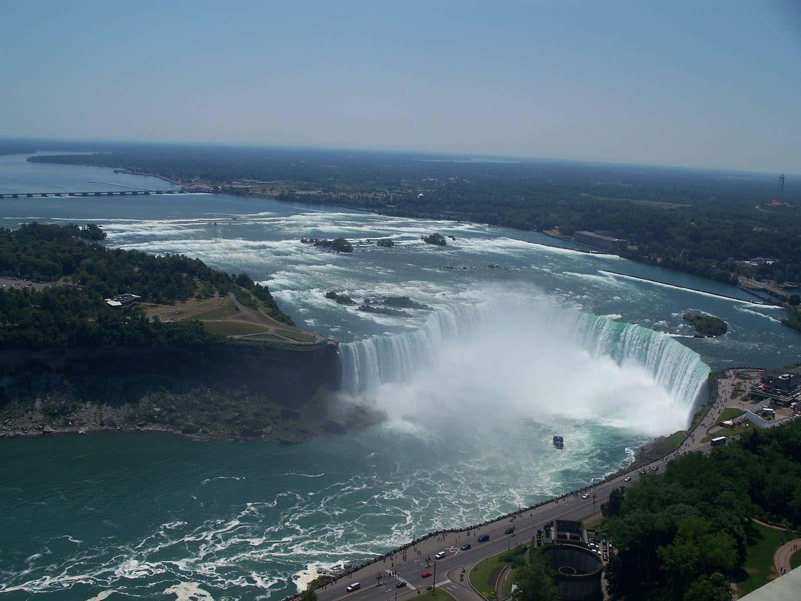 Einblick Auf Die Niagarafälle.