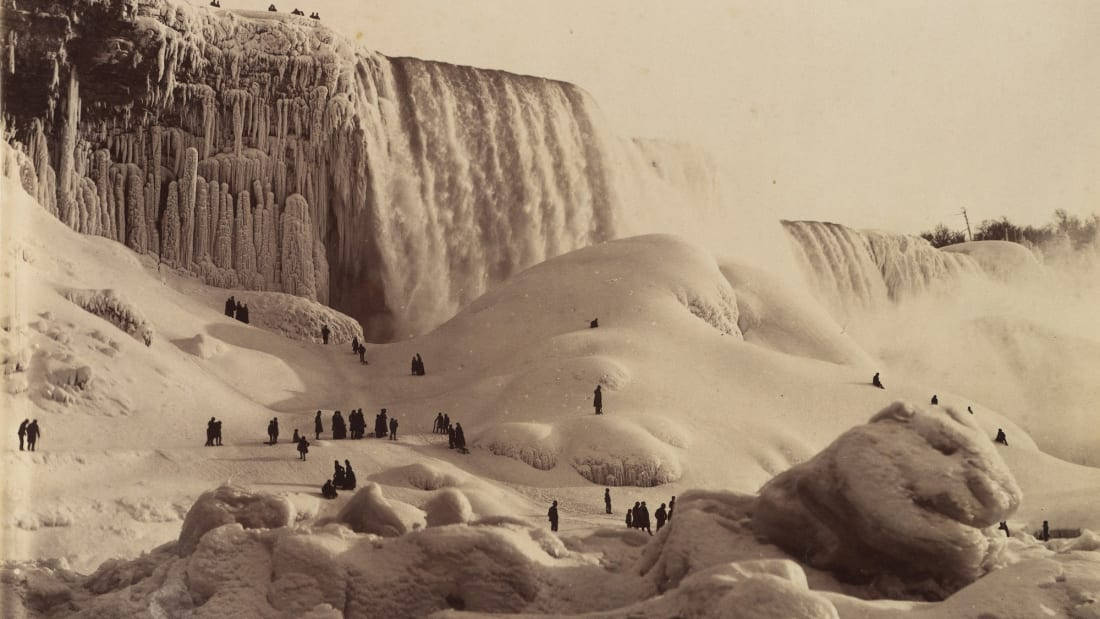 Niagara Falls Ice Mountain Wallpaper