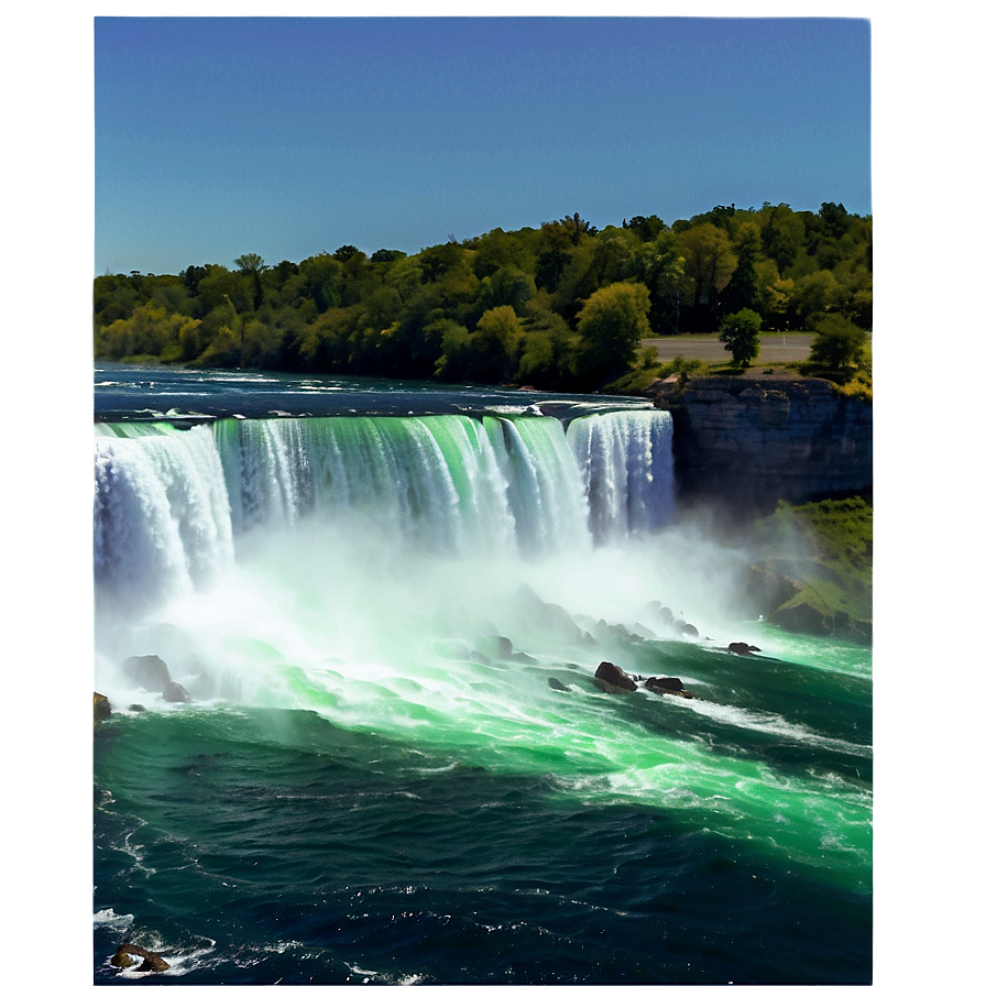 Niagara Falls Usa Side Png Dcr64 PNG