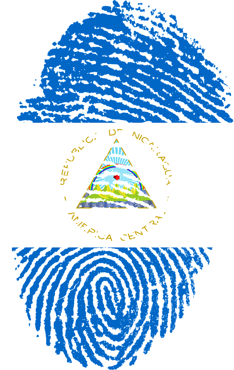 Nicaragua Coatof Arms Distorted PNG