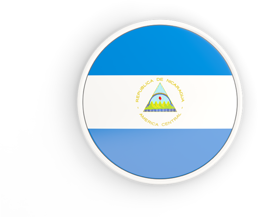 Nicaragua National Emblem Car Sticker PNG