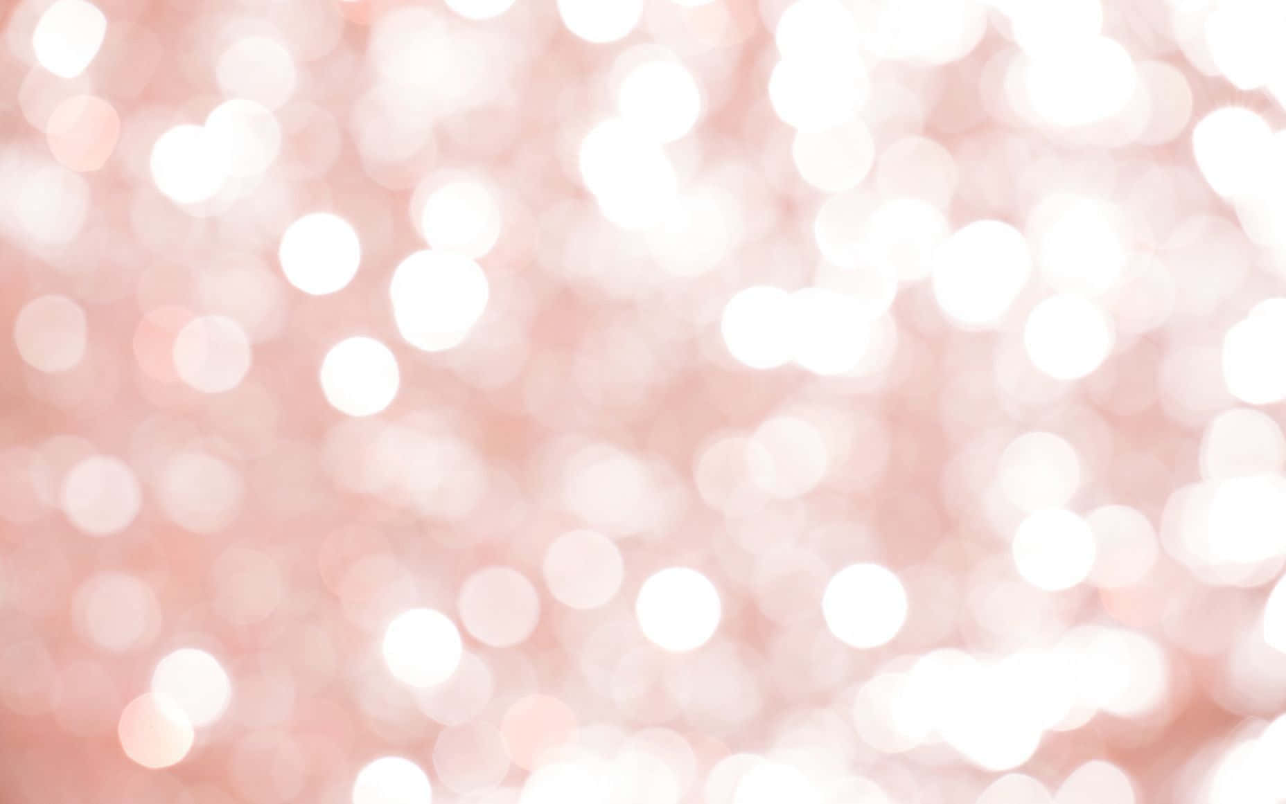 Rose Gold Glitter Lights Nice Desktop Wallpaper