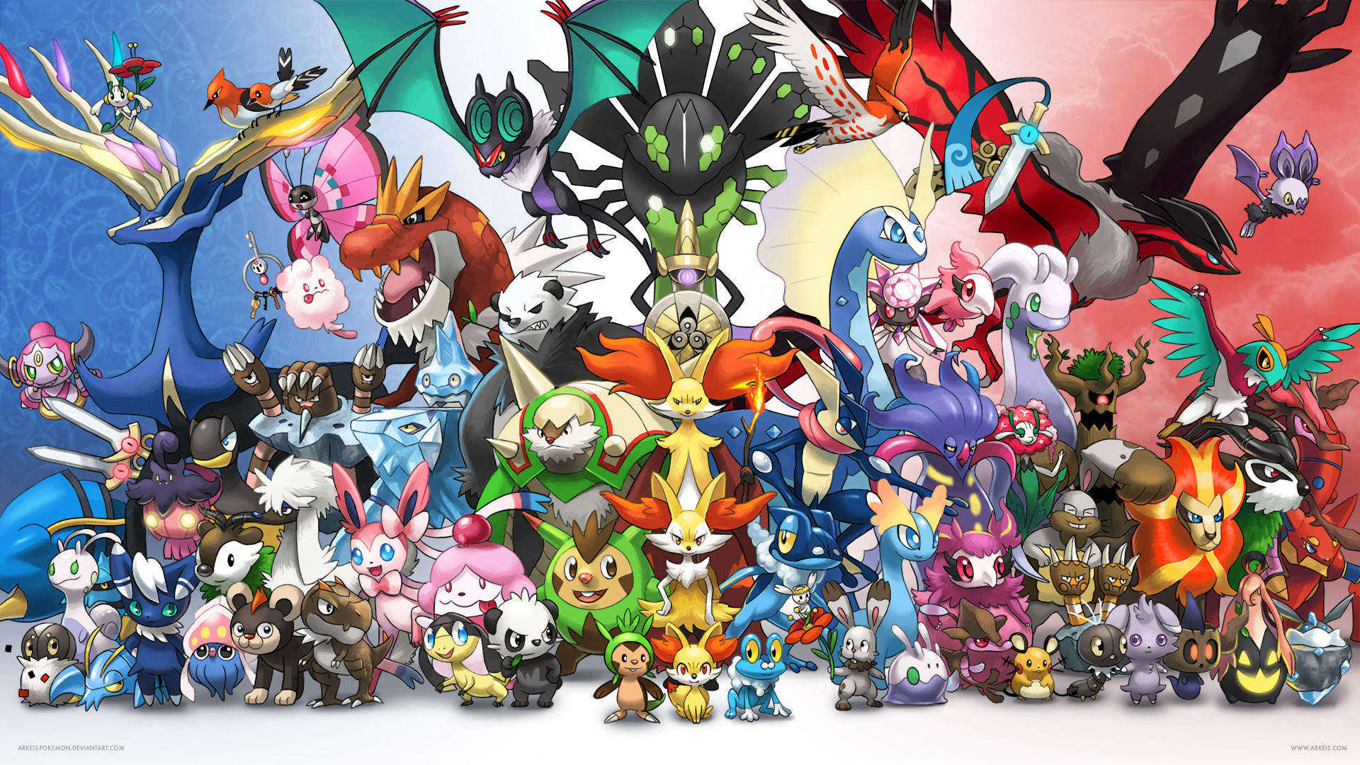 Download Nice Pokemon Characters Wallpaper 