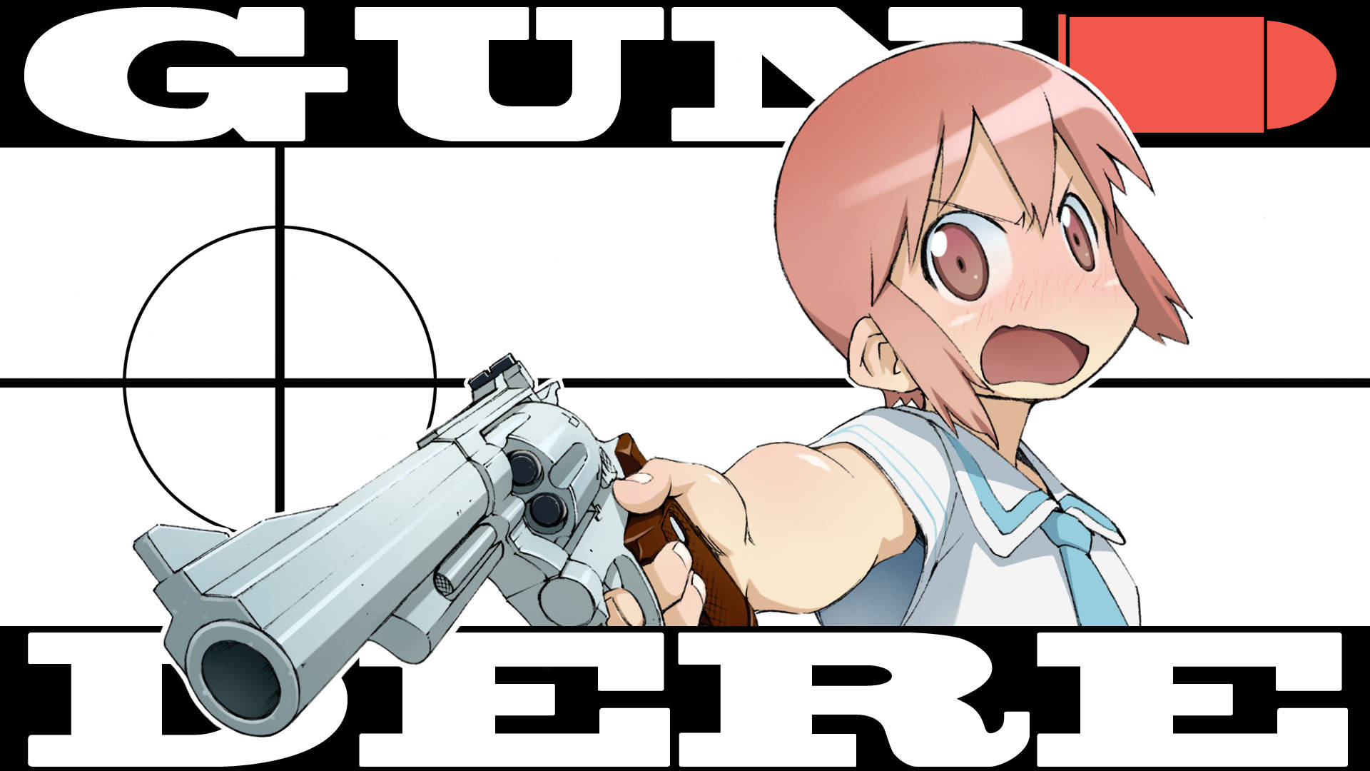 Nichijoumisato Gun Dere Fondo de pantalla