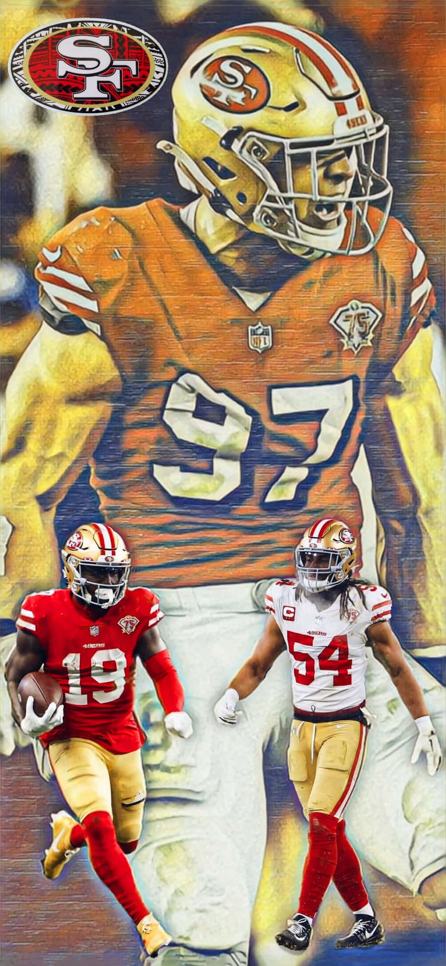 Rising NFL Star Nick Bosa Photograh Wallpaper