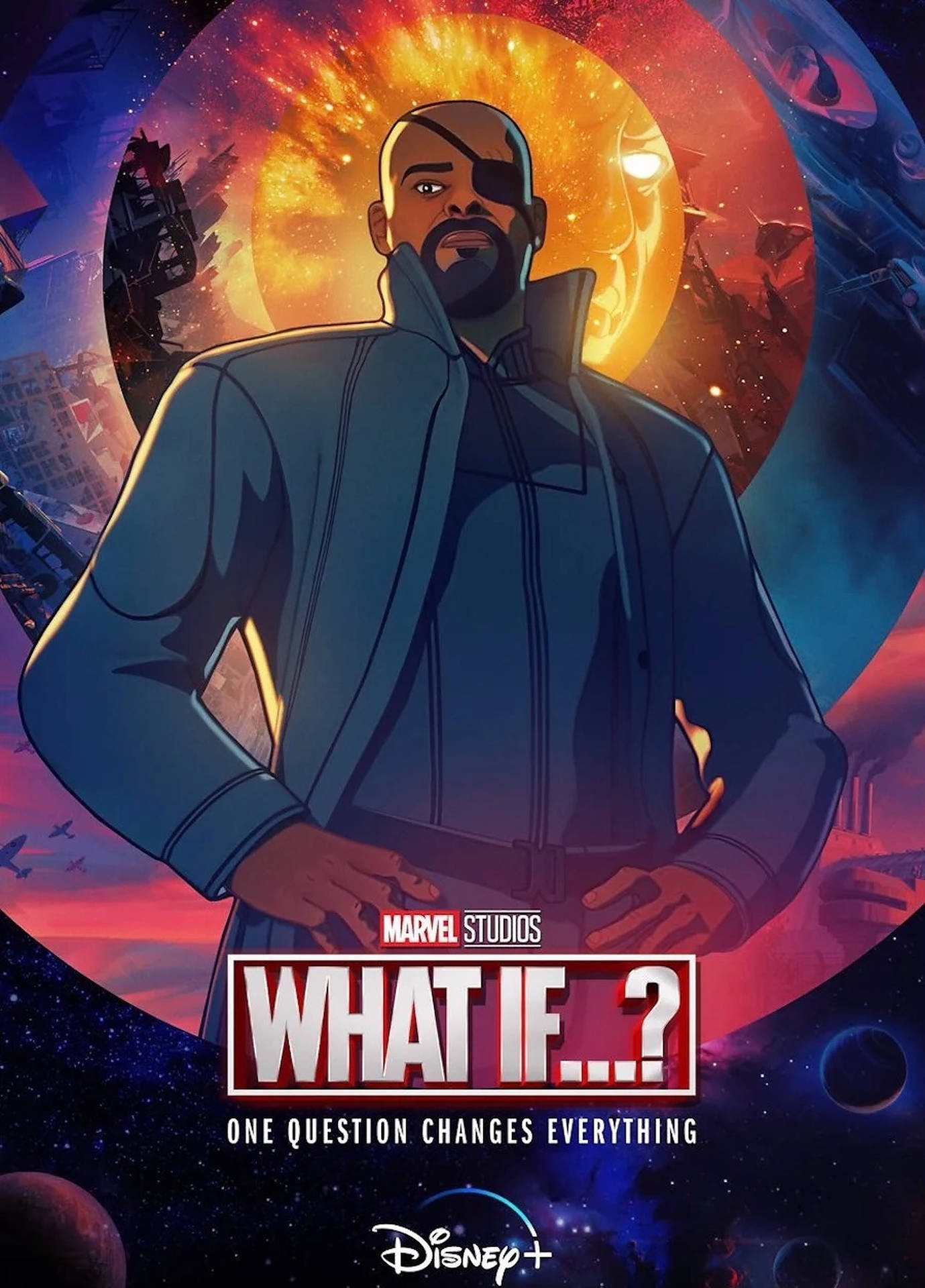 Nick Fury Marvel What If Background