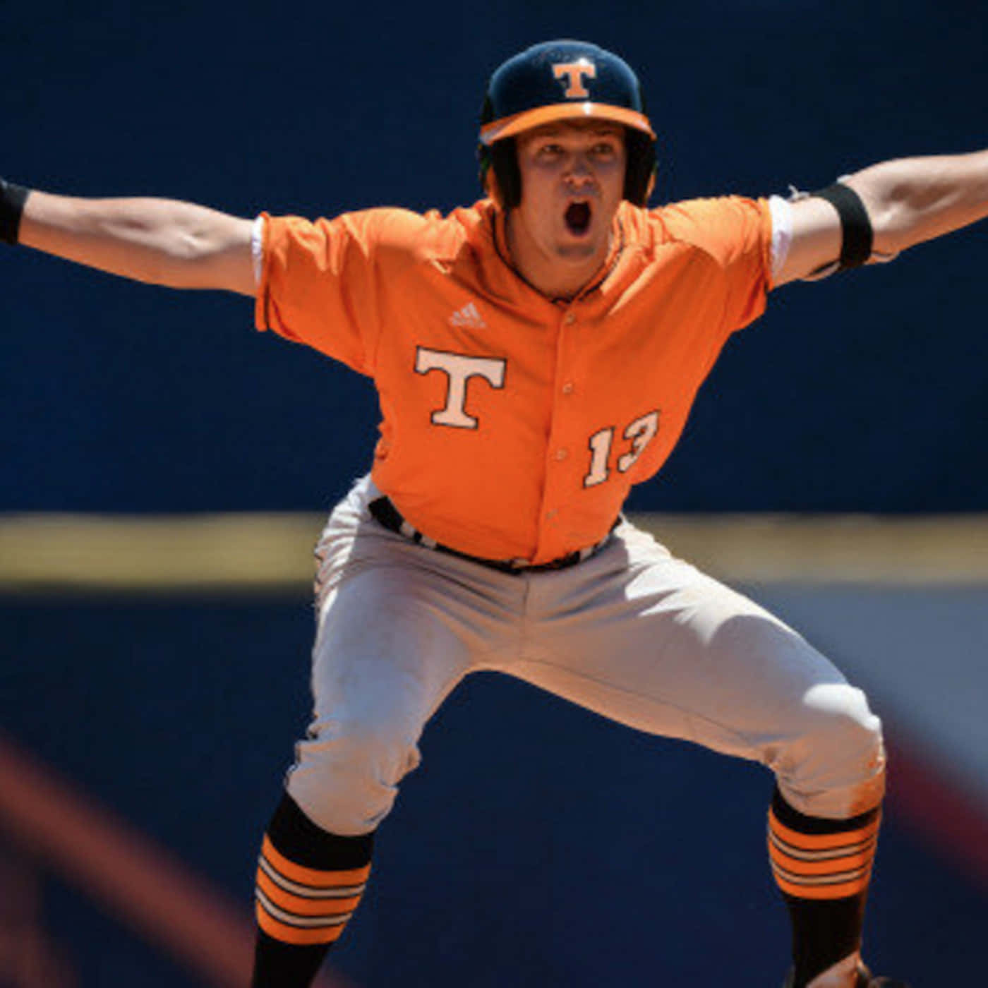 Nick Senzel Skillfully Holding A Baseball Bat In Action Wallpaper