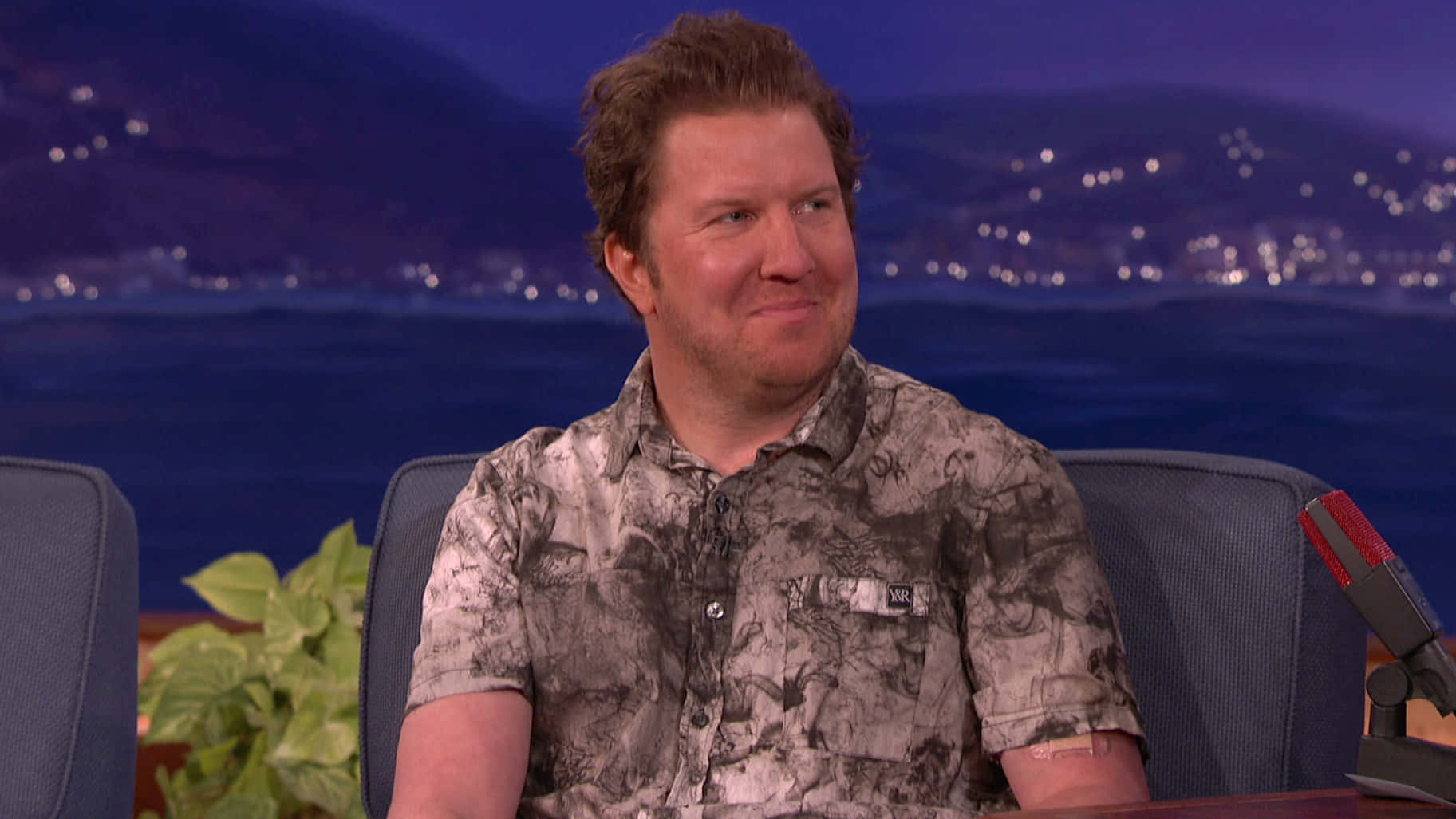 Nick Swardson smiling for the camera. Wallpaper