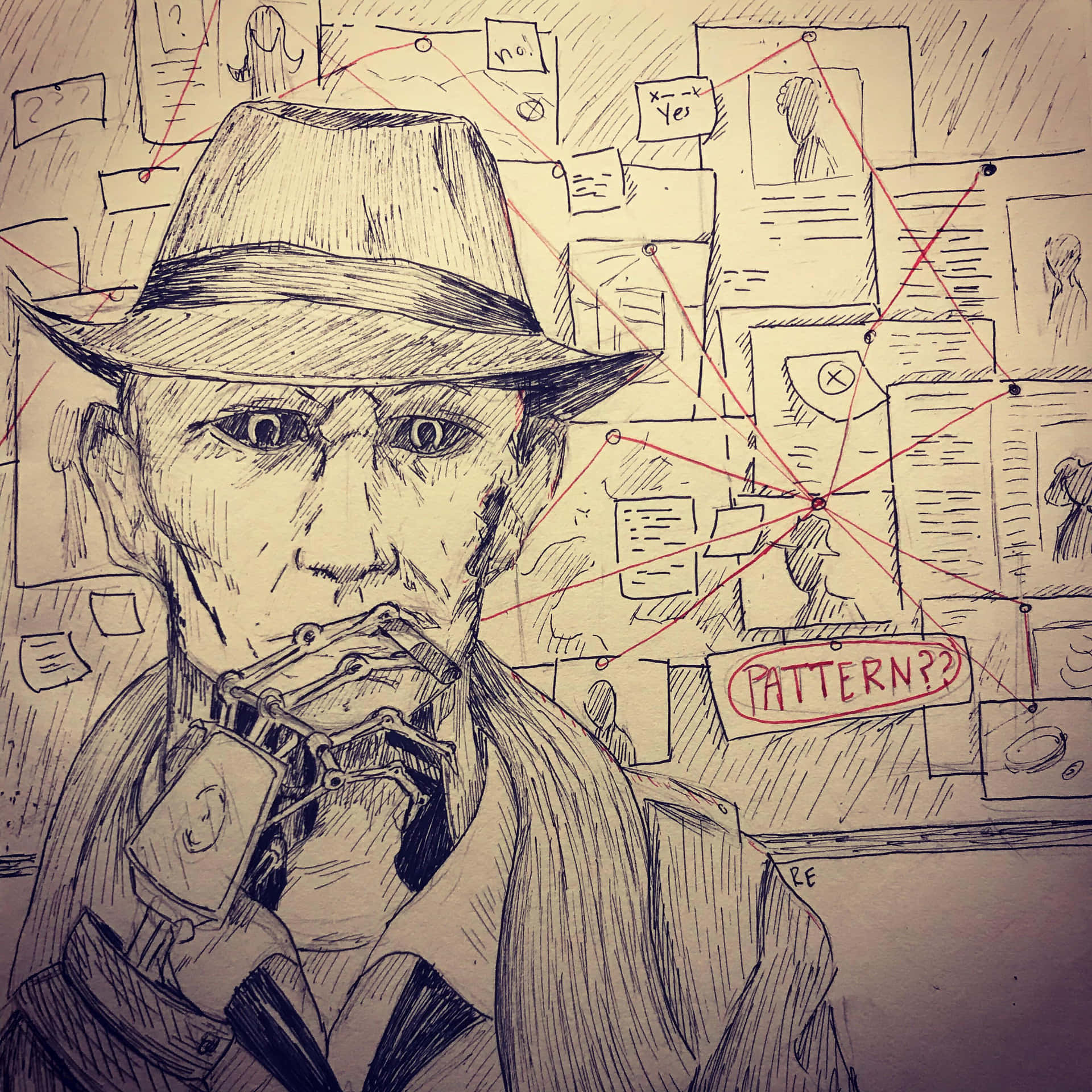 Nick Valentine, the Synth Detective of the Commonwealth Wallpaper