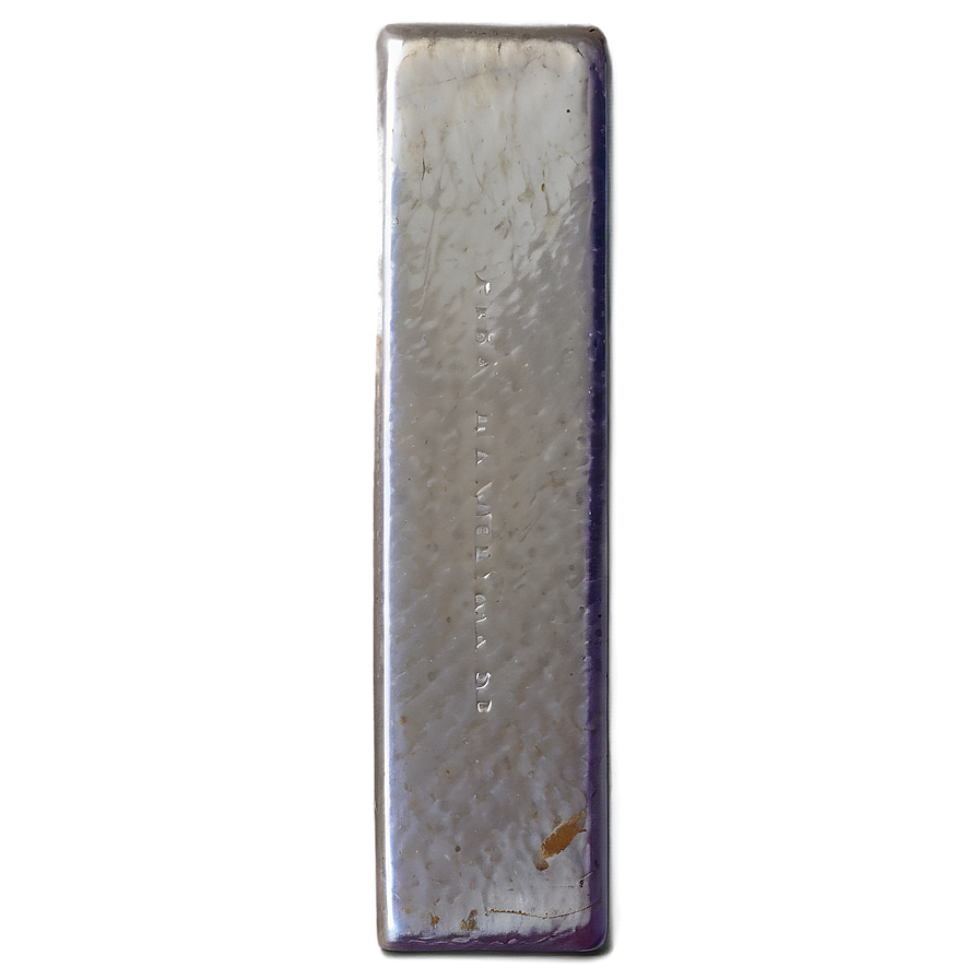 Nickel Flat Bar Png 80 PNG