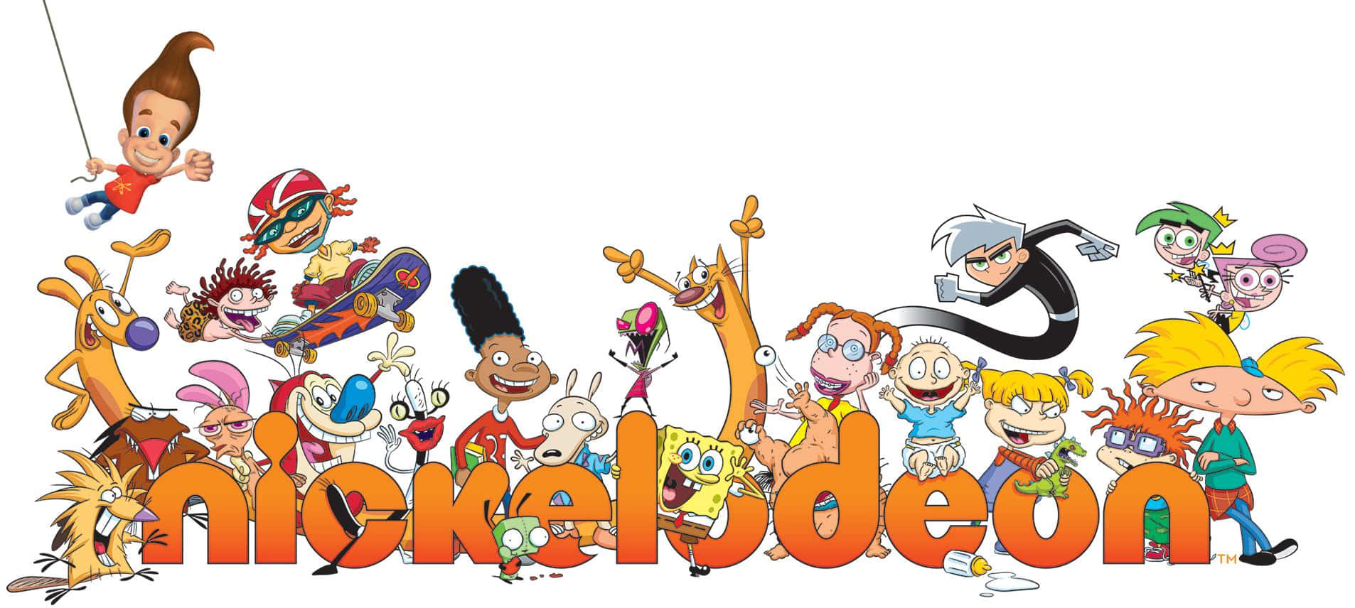 ™Gør dig klar til ikke-stop sjov med Nickelodeon™ Wallpaper
