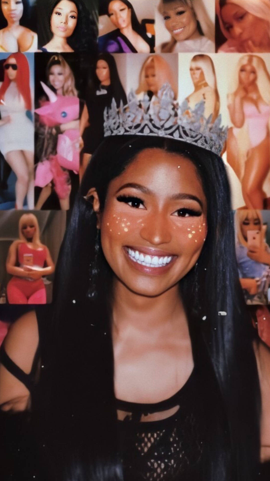 Nicki Minaj With Crown Wallpaper