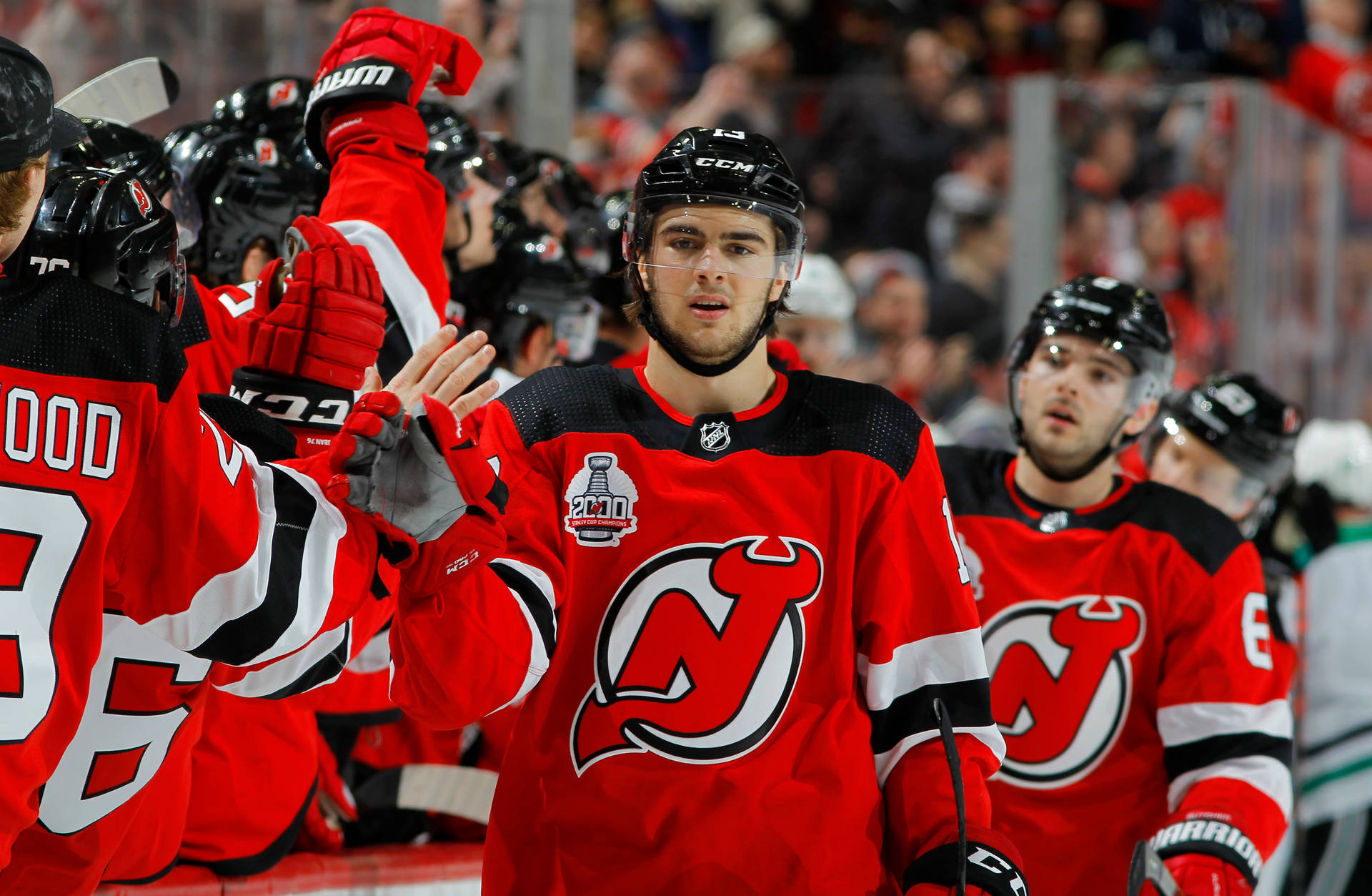 Nicohischier New Jersey Devils Translates To: Nico Hischier New Jersey Devils. Sfondo