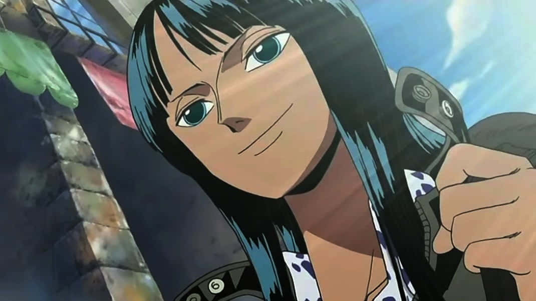 Beautiful Nico Robin From One Piece" Wallpaper