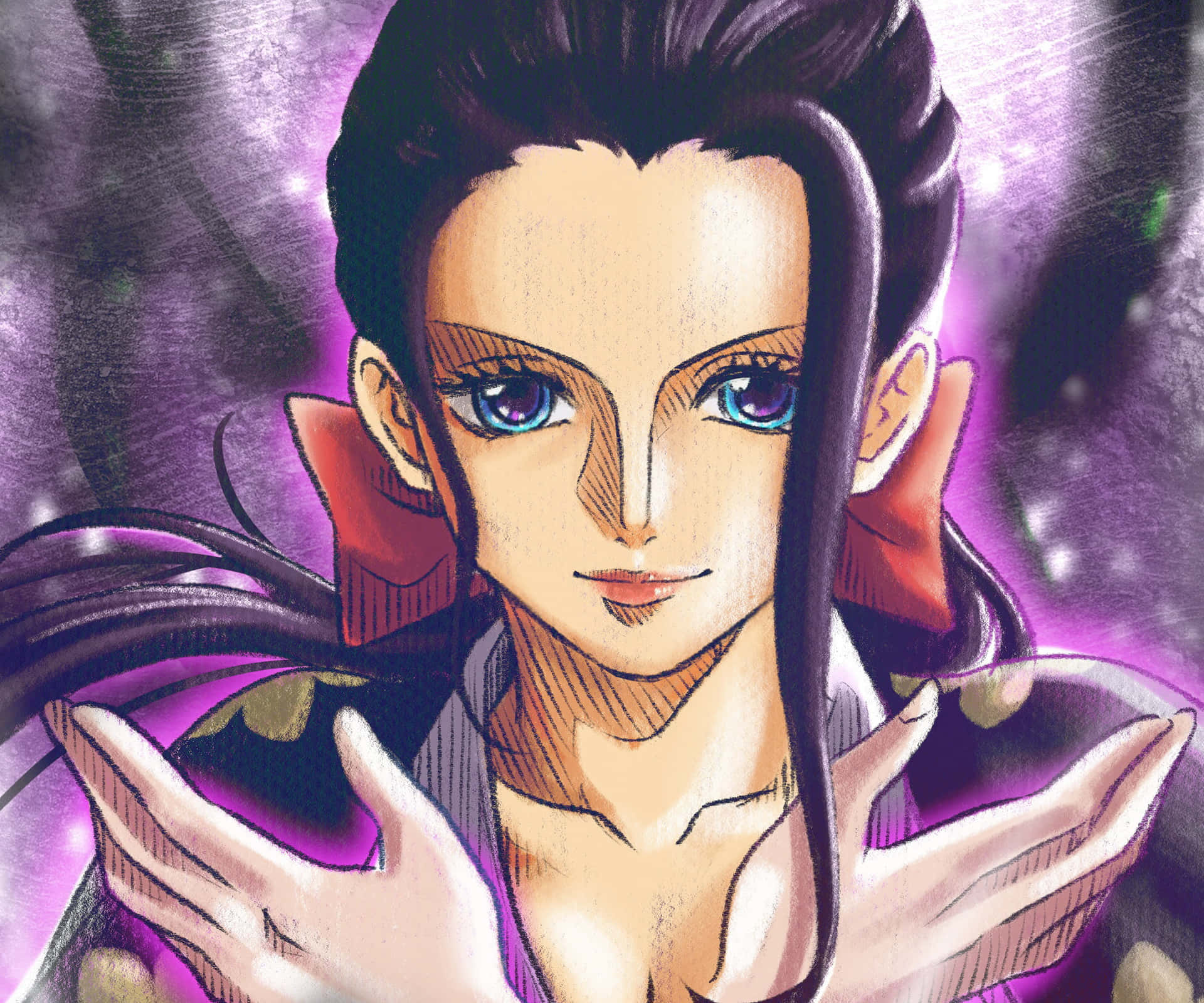 Nico Robin of One Piece, Adventure in Search of the Real Poneglyph. Wallpaper