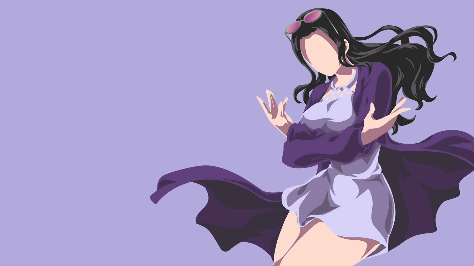 Nico Robin One Piece Arms Crossed Wallpaper