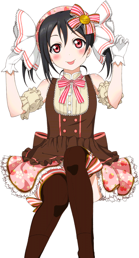 Download Nico Yazawa Cafe Maid Costume | Wallpapers.com