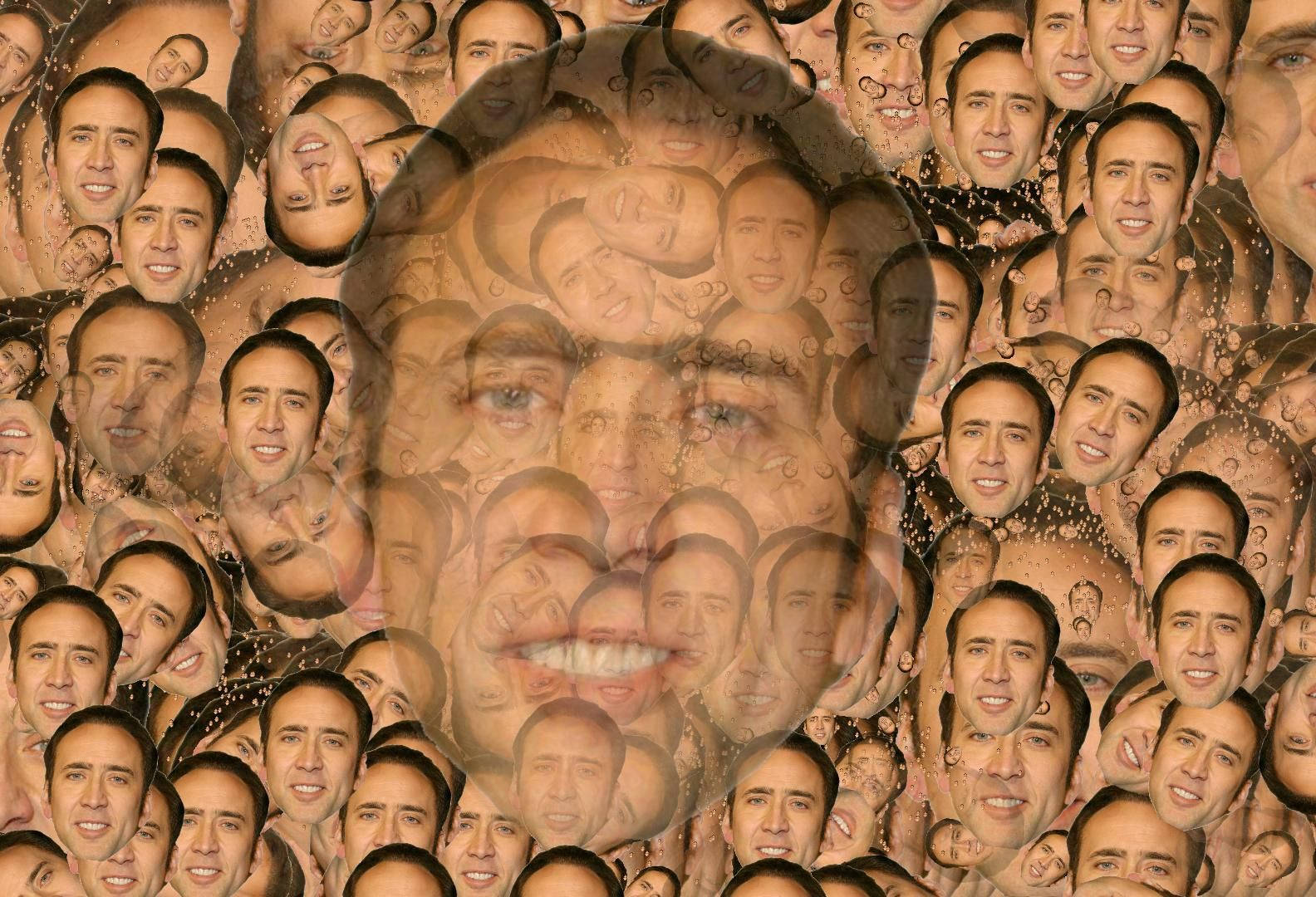 Nicolas Cage Face Pattern
