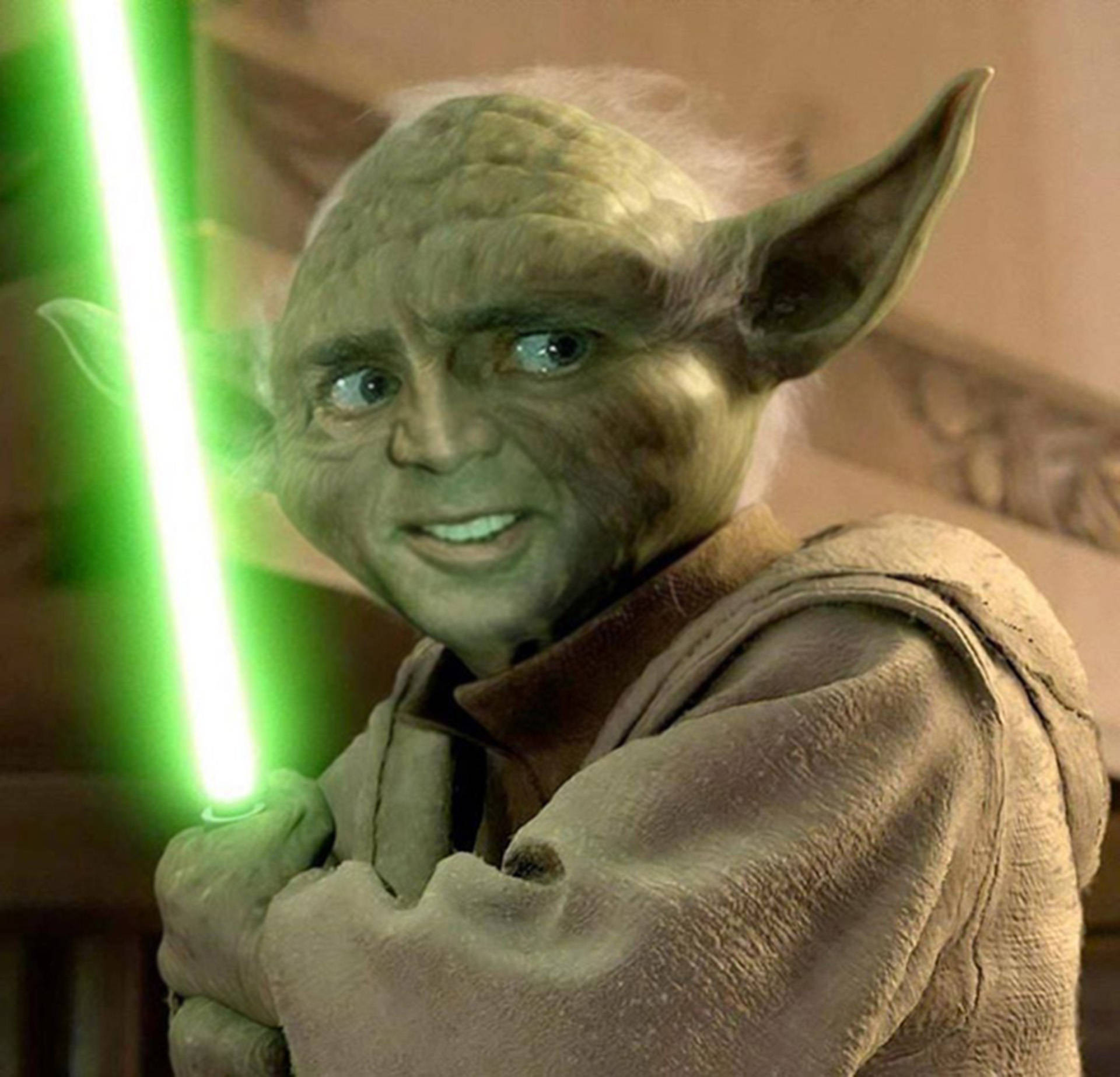 Nicolas Cage Meme Yoda