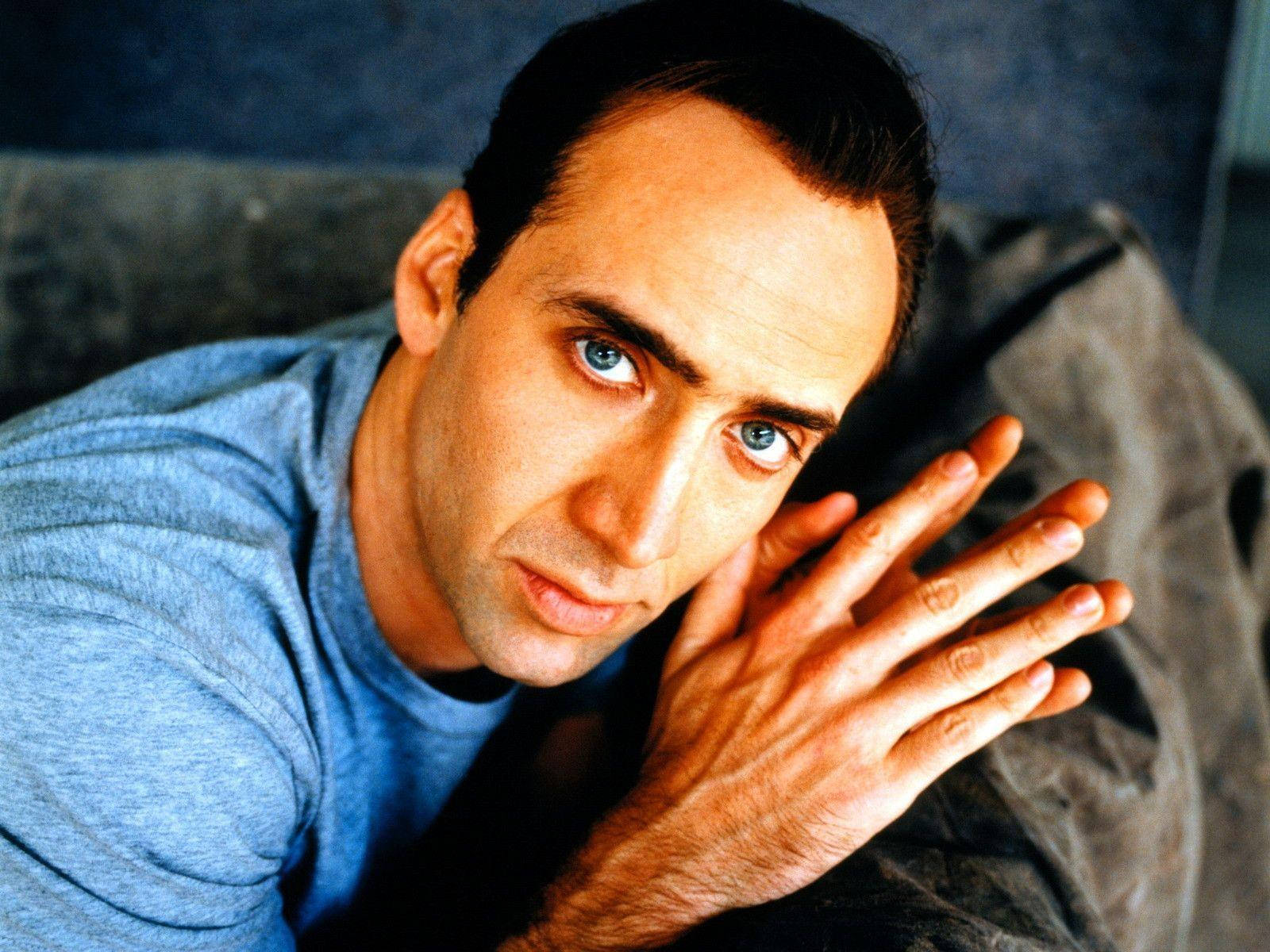 Nicolas Cage On The Couch Wallpaper