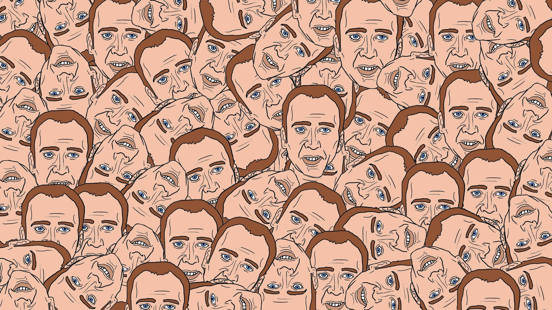Get Wild with Nicolas Cage Wallpaper