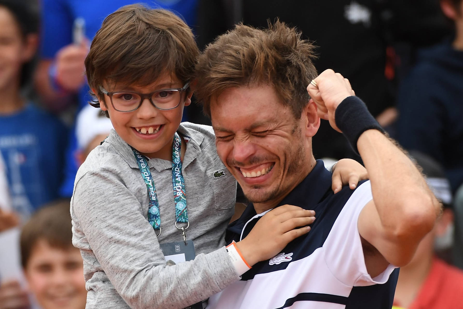 Nicolas Mahut bærer sin søns tattoo hyldest til den franske tennislegende. Wallpaper