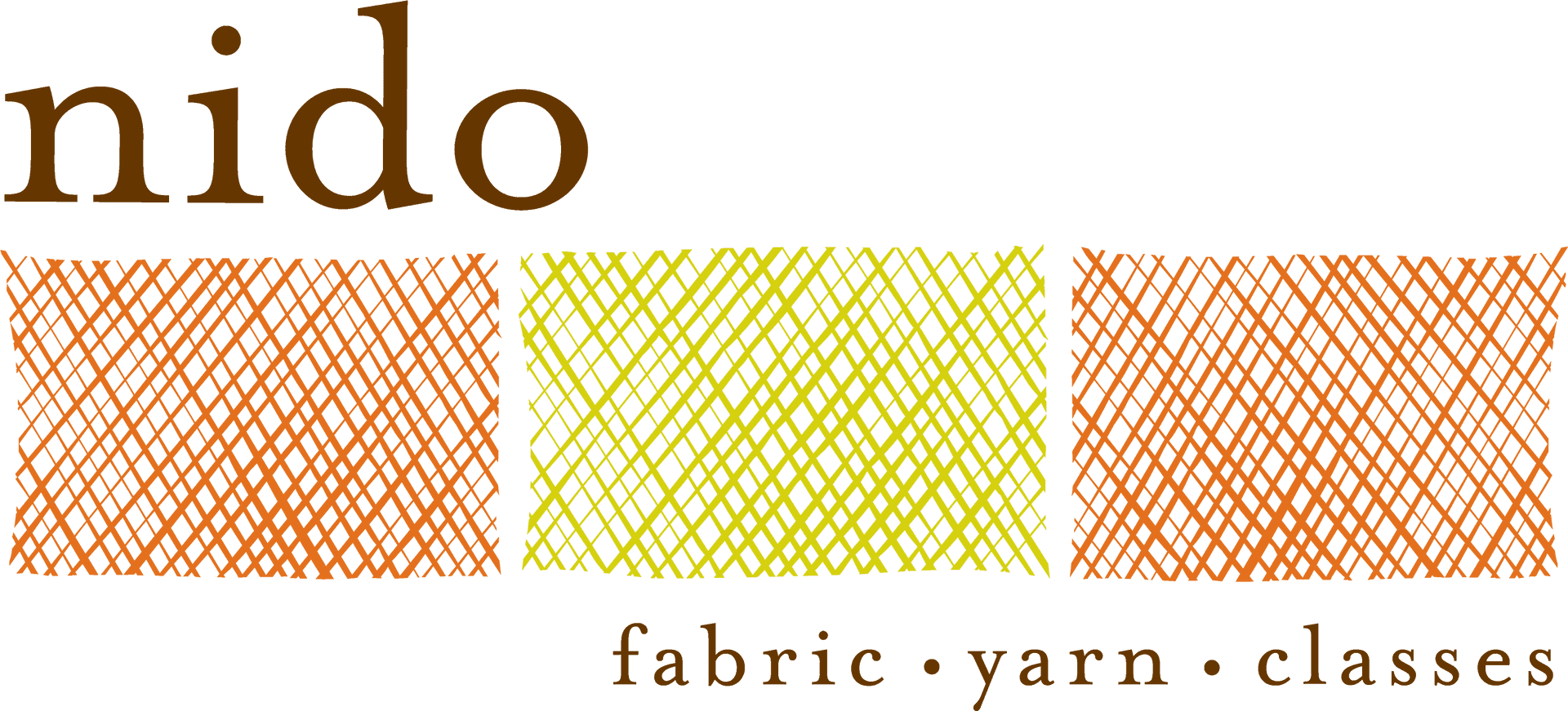 Nido Fabric Yarn Classes Logo PNG