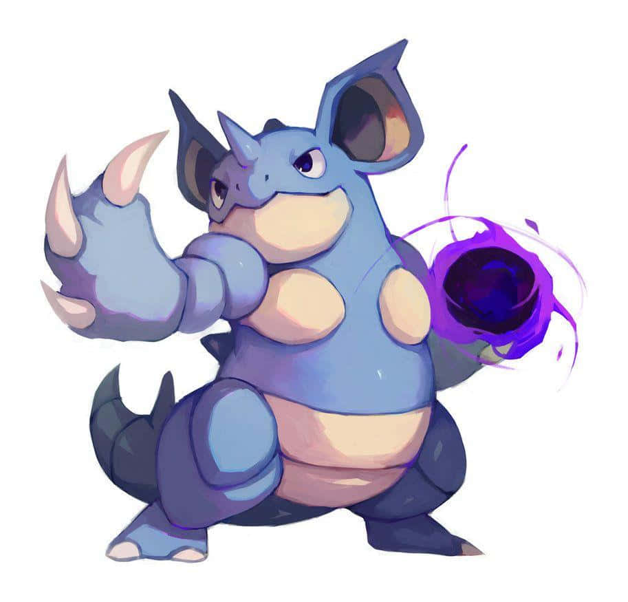 Nidoqueen - A Dominant Force In The Pokémon Universe Wallpaper