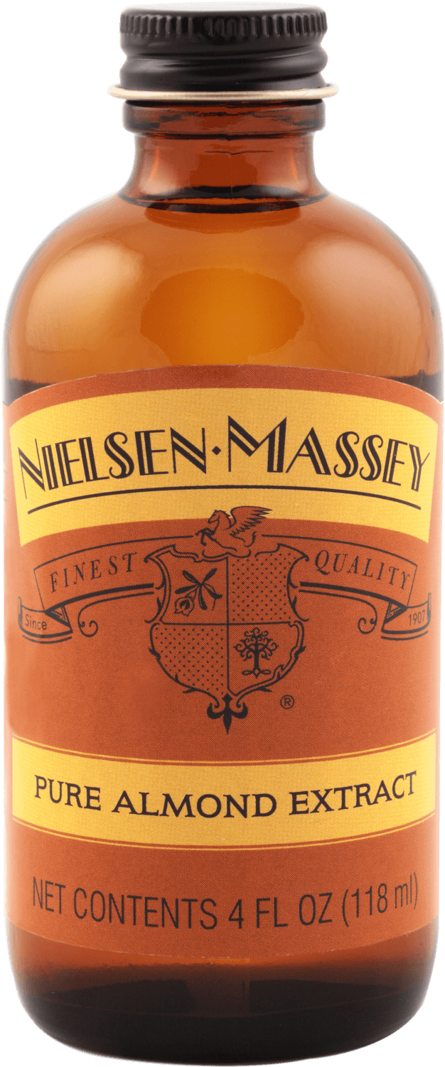 Nielsen Massey Pure Almond Extract Bottle PNG