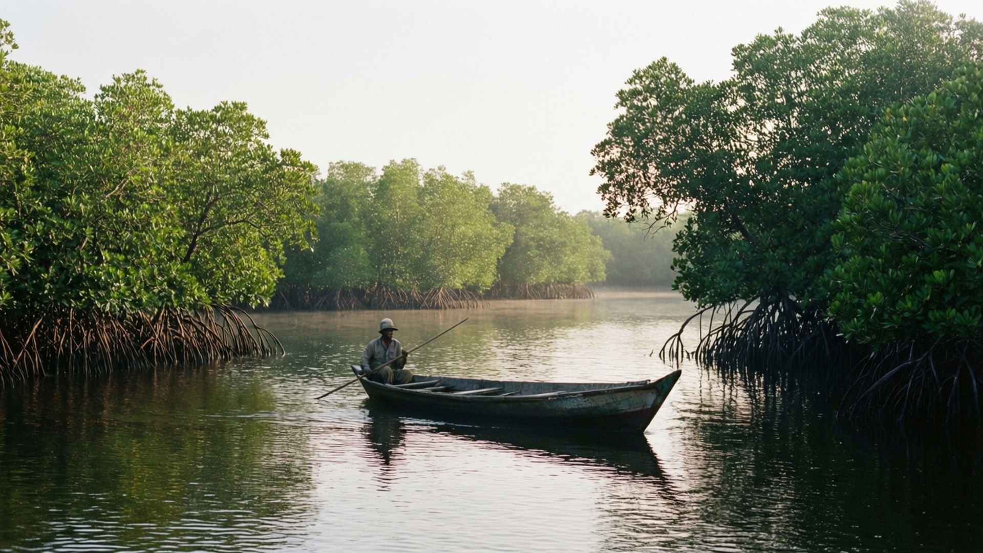 Niger Delta Serenity Fonds d'écran