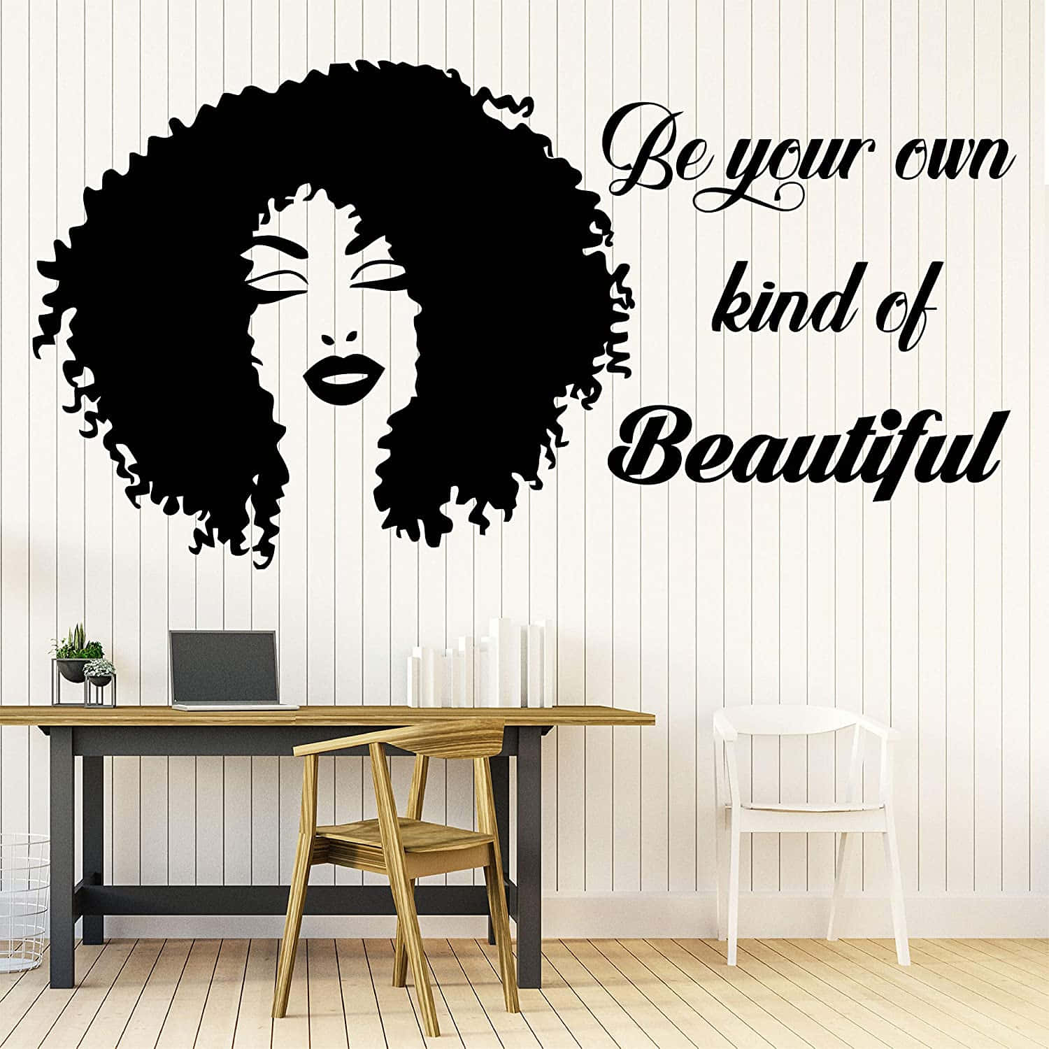 Radiant Nigerian Woman: Be Your Own Kind of Beautiful Wallpaper