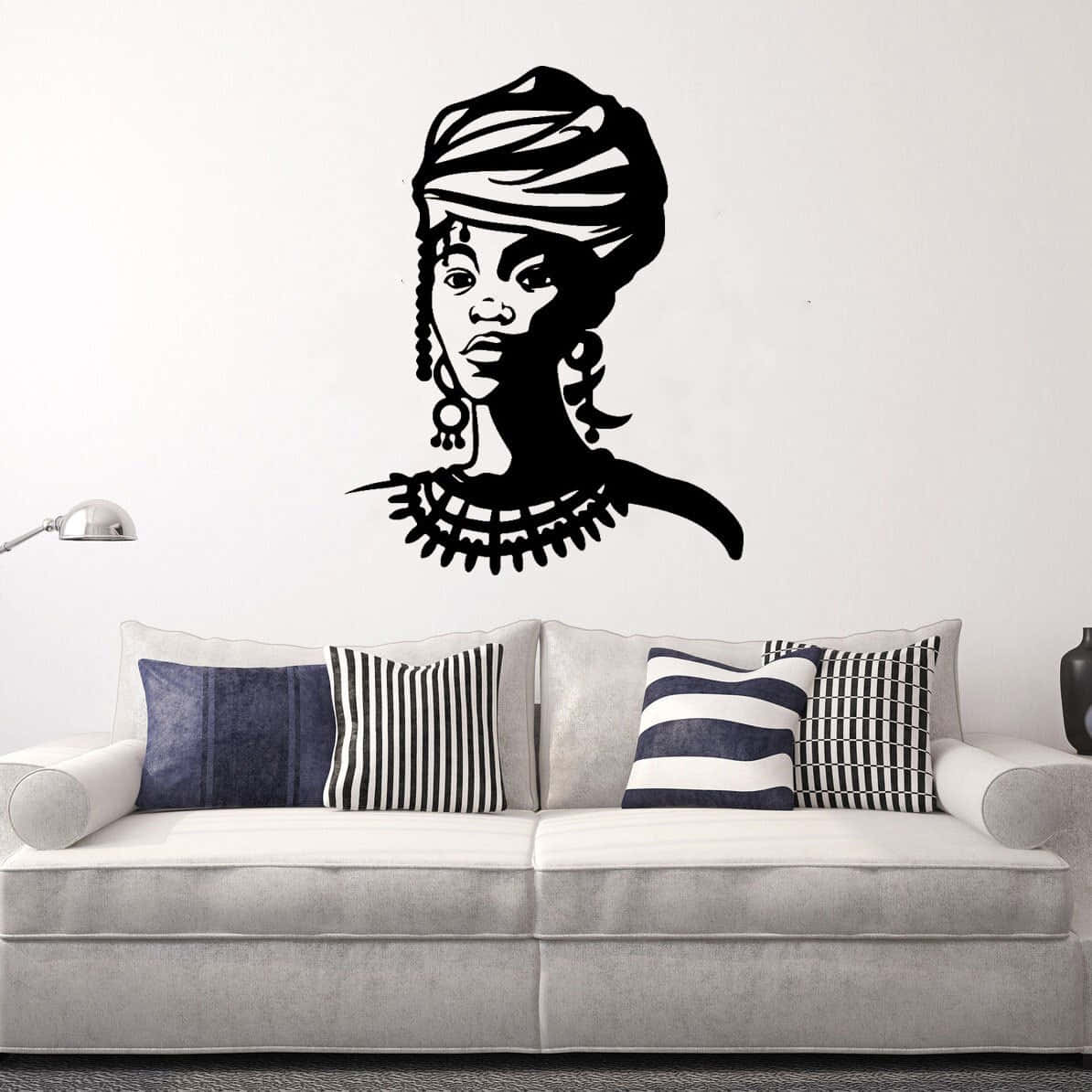 Nigerian Woman Wall Art Wallpaper