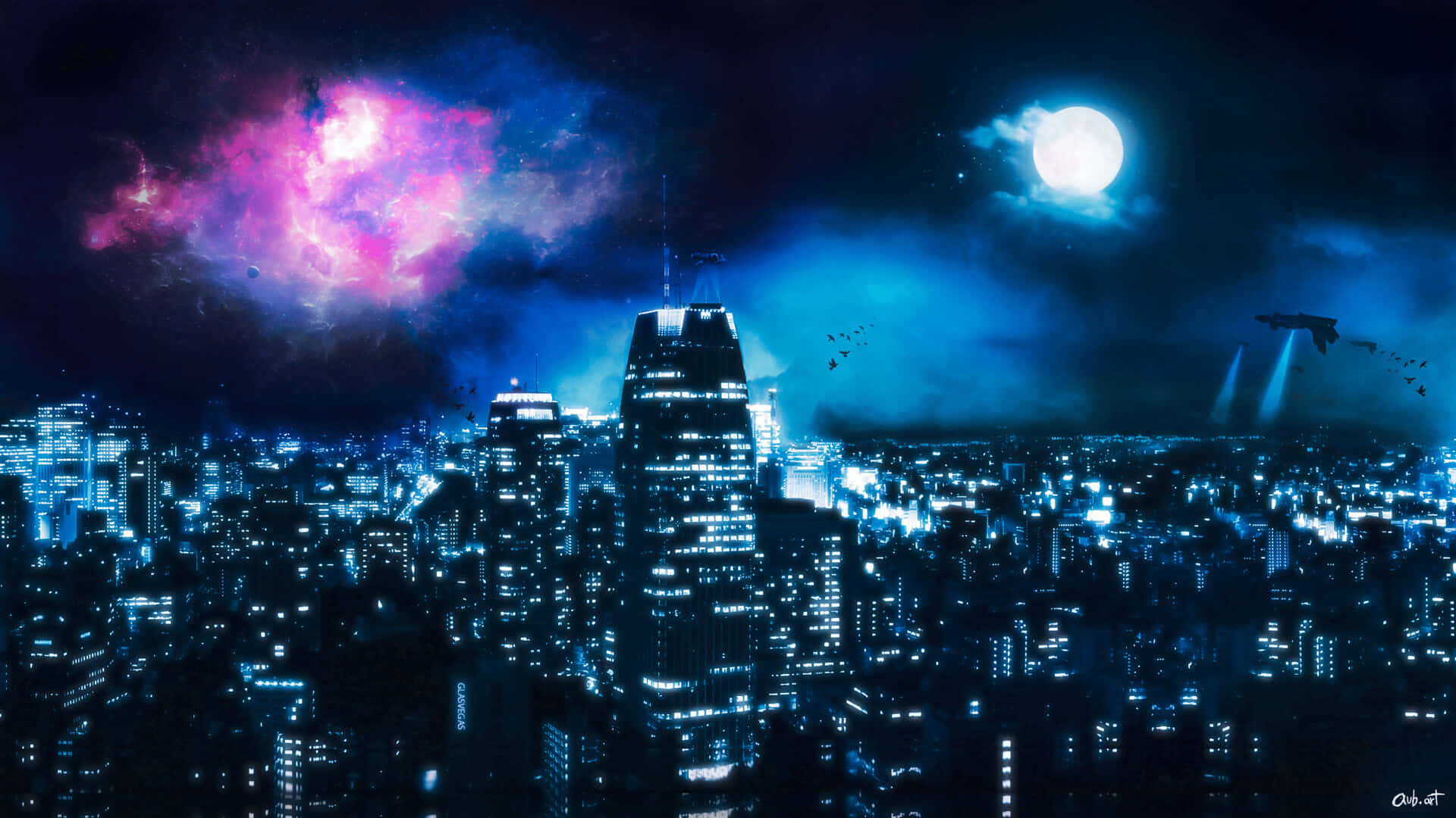 A Breathtaking View of Night City
