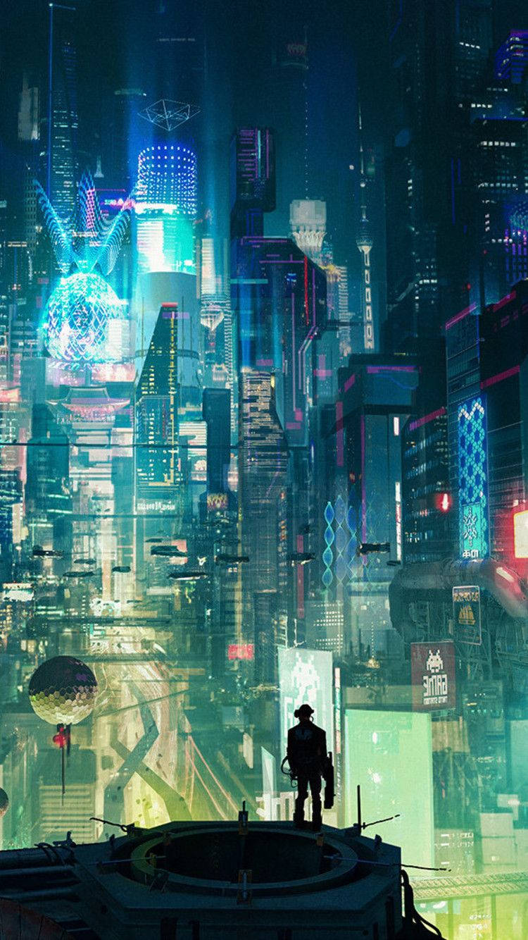 Night City Cyberpunk 2077 Iphone