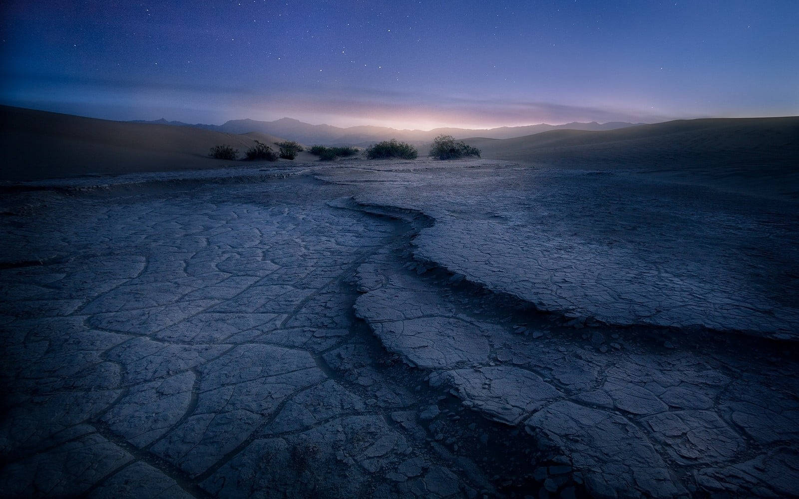 Desiertonocturno Death Valley Fondo de pantalla
